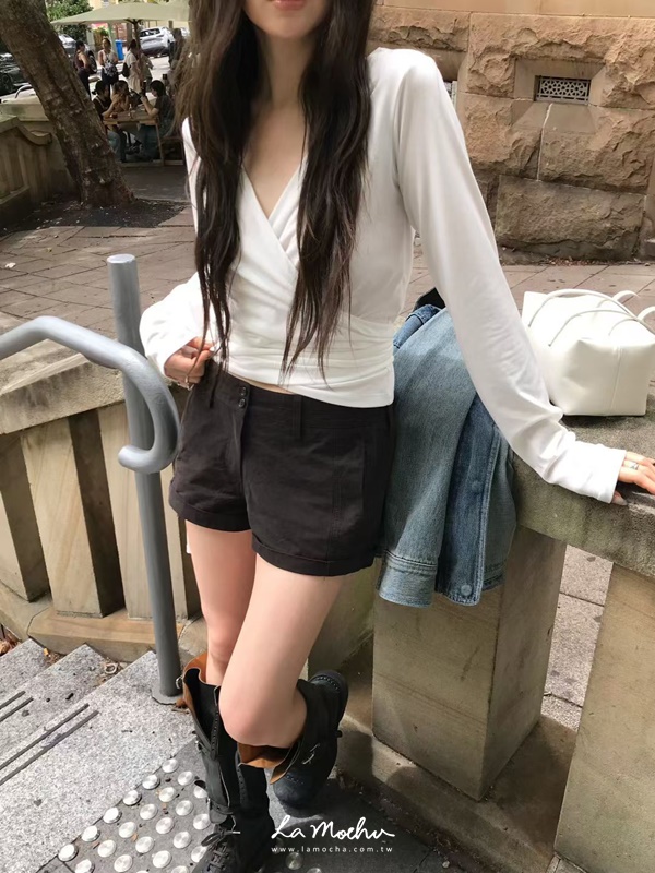 顯直腿迷你小短褲